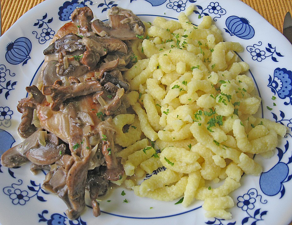 Schweineschnitzel nach Jägerart von Elfenlied | Chefkoch.de
