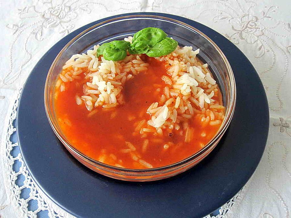 Einfache Tomatensuppe mit Reis von blu | Chefkoch.de