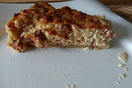Einfacher Zwiebel - Speck - Kuchen 1