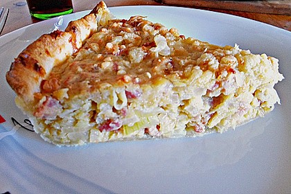 Einfacher Zwiebel - Speck - Kuchen