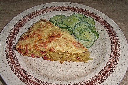 Einfacher Zwiebel - Speck - Kuchen 2
