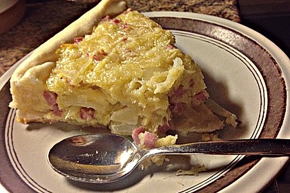 Einfacher Zwiebel - Speck - Kuchen 4