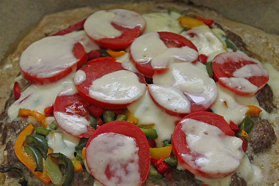 Hackfleisch-Pizza Von Cpt_Picard | Chefkoch.de