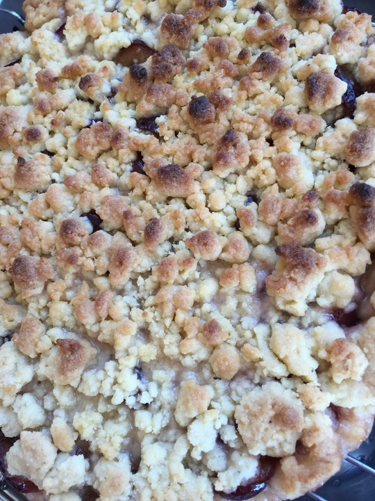 Pflaumenkuchen aus Quarkölteig mit Streuseln von Anne_23 | Chefkoch.de