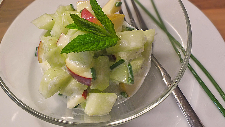 Gurken - Apfel - Salat von mickyjenny | Chefkoch.de
