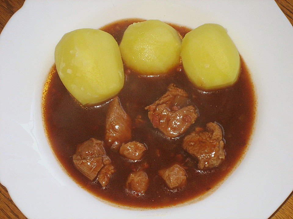 Gulasch mit Malzbier - Ein sehr leckeres Rezept | Chefkoch.de