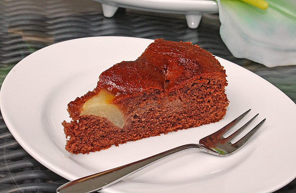 Birnen - Schokolade - Kuchen von Christine_R | Chefkoch.de