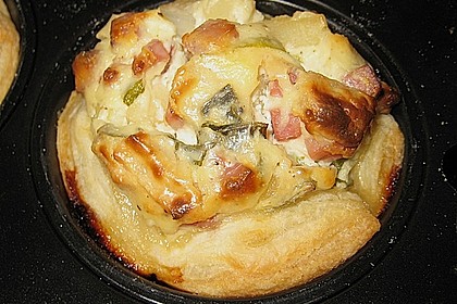 Herzhafte Tartelettes mit Apfel 3