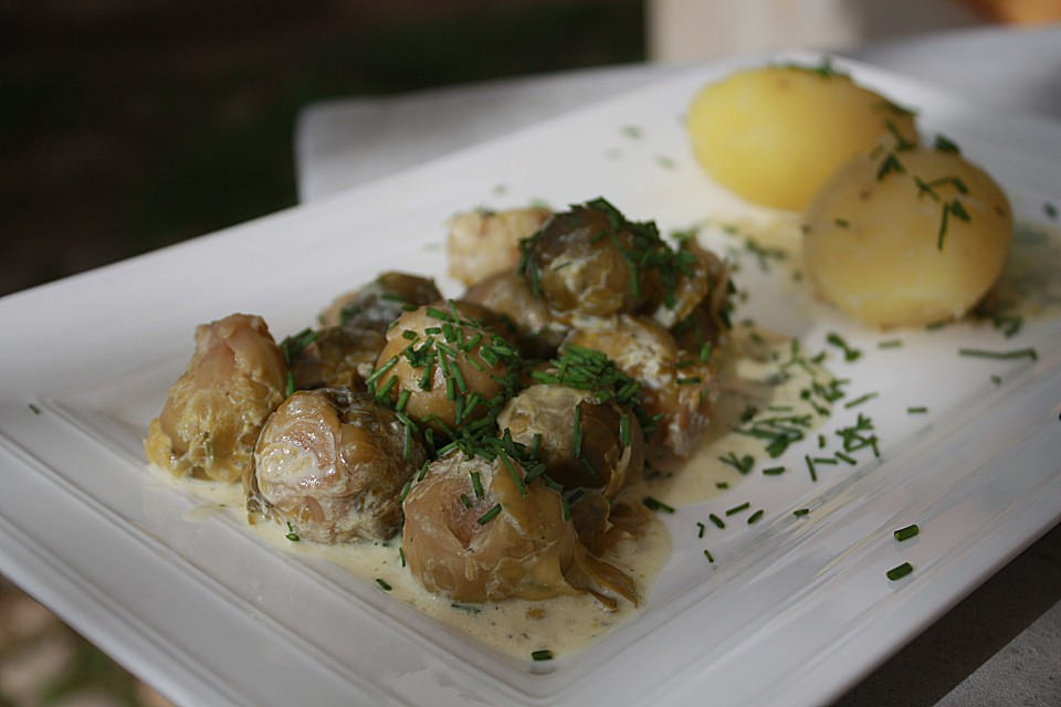 Rosenkohl in Käsesauce von brotkrümmel | Chefkoch.de