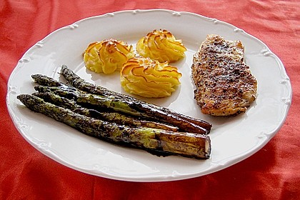 Gebratener grüner Spargel 15
