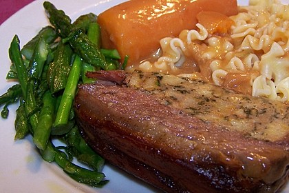 Gebratener grüner Spargel 17