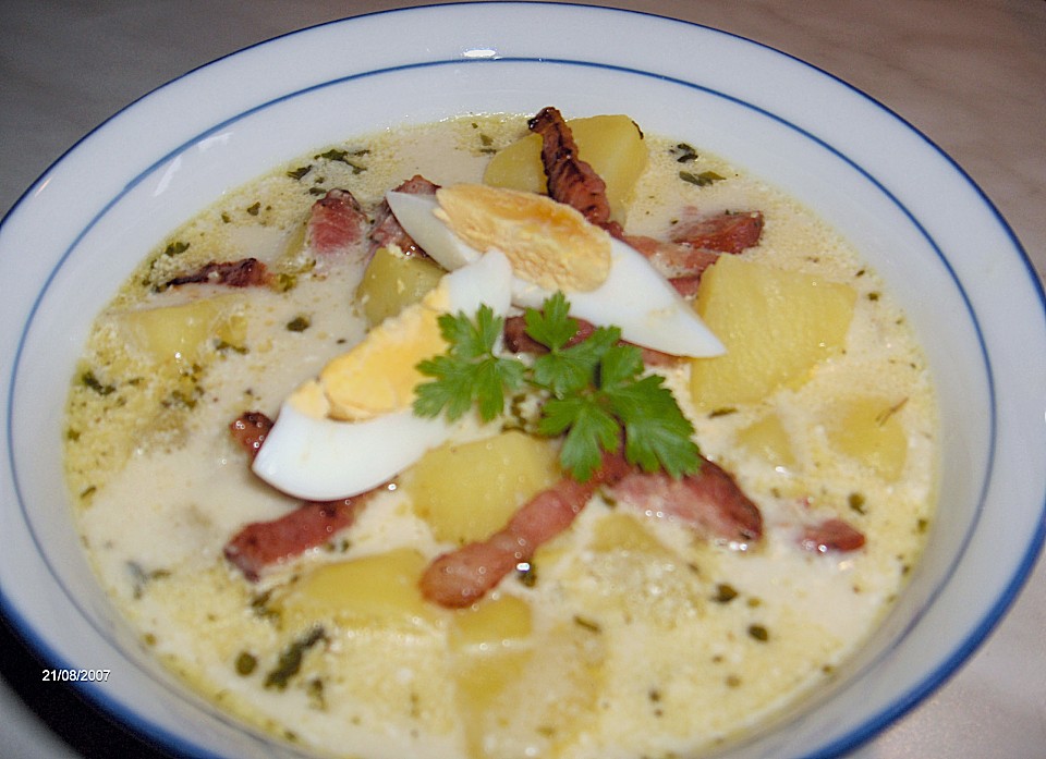 Kartoffel - Meerrettich - Suppe von cannella | Chefkoch.de
