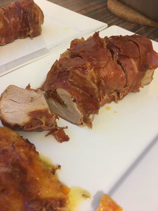 Gefüllte Schweinefilets mit Parmaschinken von cannella | Chefkoch.de