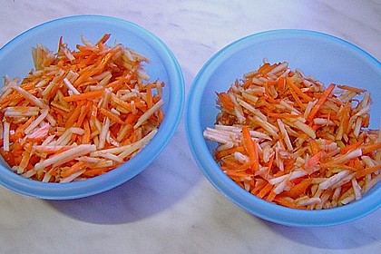 Möhren - Apfel - Rohkost 8