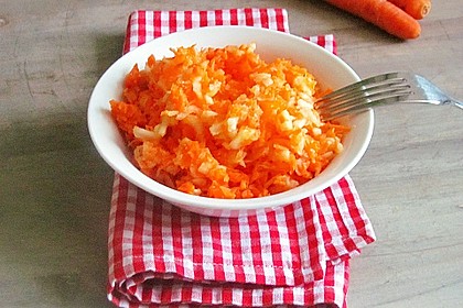 Möhren - Apfel - Rohkost 4