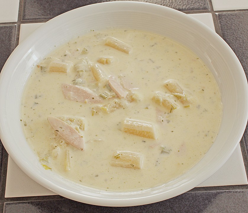 Schnelle Spargel - Lauch - Käse - Suppe von Jeannetty | Chefkoch.de