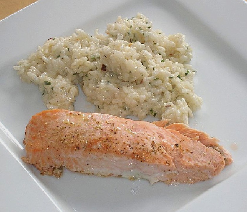 Lachsfilet aus dem Ofen mit Kokosreis von Corela1 | Chefkoch.de