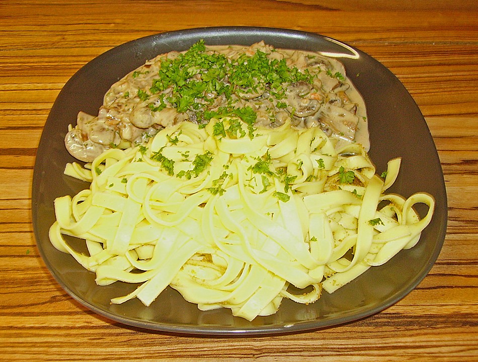 Pasta mit Pilzragout von jennybee | Chefkoch.de