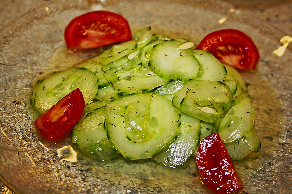 Gurkensalat von Kochnele | Chefkoch.de