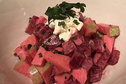 Rote Bete - Apfel - Salat Von Teetrinker | Chefkoch.de