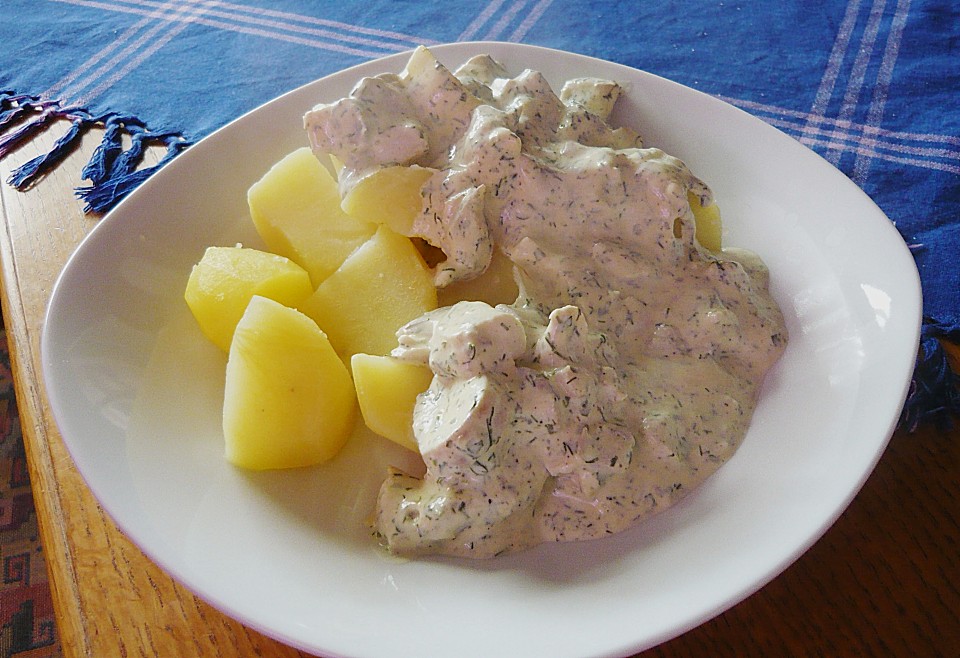 Fischfilet mit leichter Sahne - Senf - Sauce von Kochnudel84 | Chefkoch.de