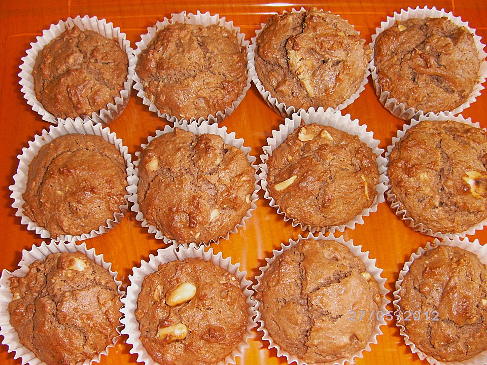 Erdnuss - Muffins von Nicky0110 | Chefkoch.de
