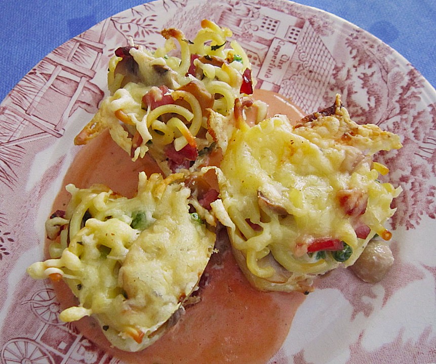 Champignon - Nudel - Muffins von Juulee | Chefkoch.de Champignon - Nudel - Muffins von Juulee | Chefkoch.de