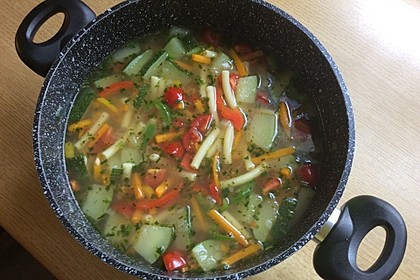 15 Minuten Gemüse-Nudel-Suppe 45