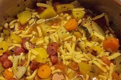 15 Minuten Gemüse-Nudel-Suppe 82