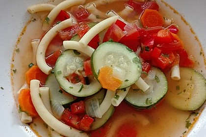 15 Minuten Gemüse-Nudel-Suppe 81