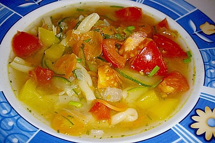15 Minuten Gemüse-Nudel-Suppe 19