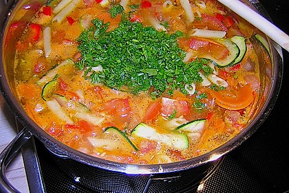 15 Minuten Gemüse-Nudel-Suppe 56