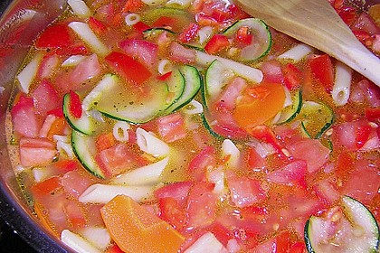 15 Minuten Gemüse-Nudel-Suppe 72