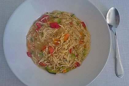 15 Minuten Gemüse-Nudel-Suppe 44