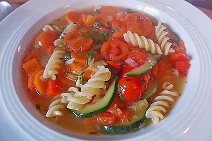 15 Minuten Gemüse-Nudel-Suppe 35