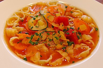 15 Minuten Gemüse-Nudel-Suppe 34