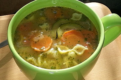 15 Minuten Gemüse-Nudel-Suppe 57