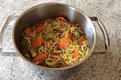 15 Minuten Gemüse-Nudel-Suppe 79