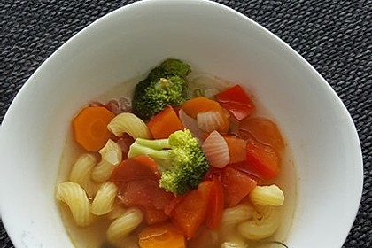 15 Minuten Gemüse-Nudel-Suppe 39