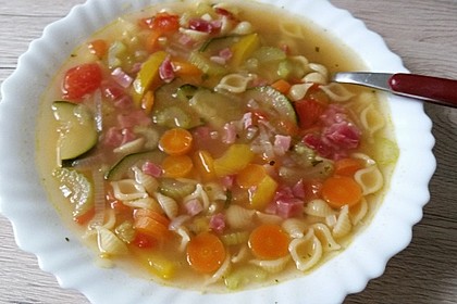15 Minuten Gemüse-Nudel-Suppe 61