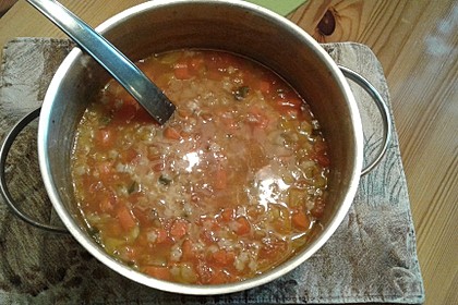 15 Minuten Gemüse-Nudel-Suppe 76