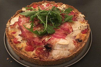 Tomaten - Tarte mit Ziegenkäse