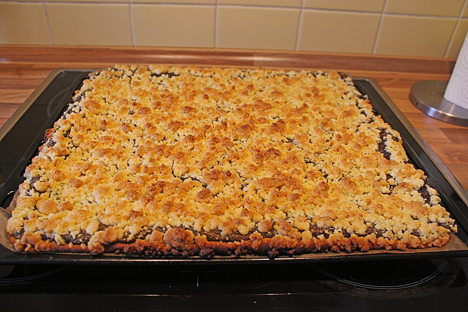 Mohn - Streuselkuchen von pinktroublebee | Chefkoch.de