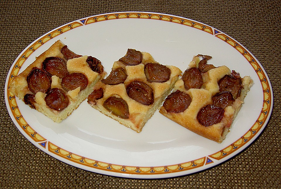 Pflaumenkuchen vom Blech von wilana | Chefkoch.de