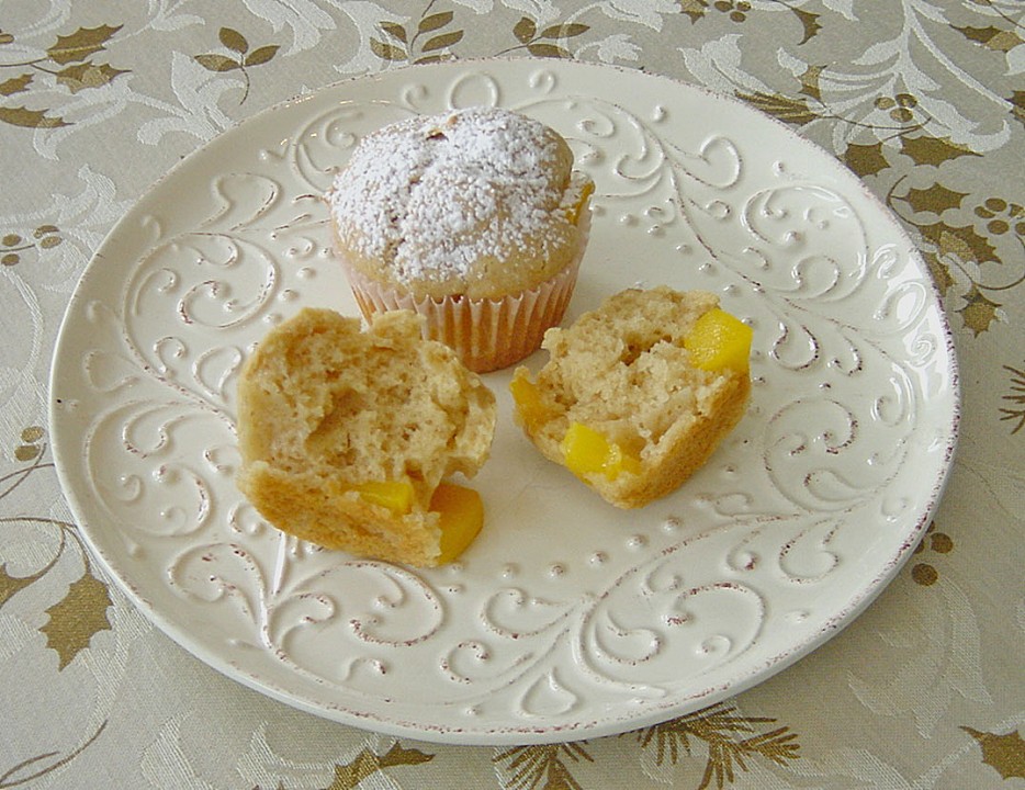 Pfirsich - Muffins von backhexe68 | Chefkoch.de