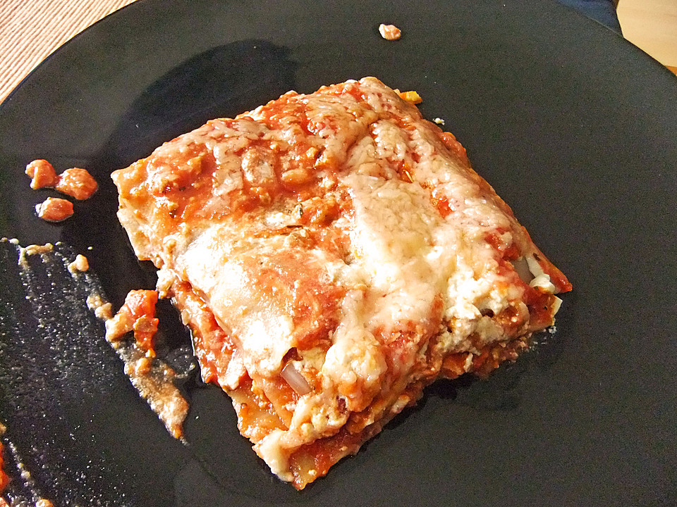 Vegetarische Lasagne mit Tofu von BlumentopfFlouw | Chefkoch.de