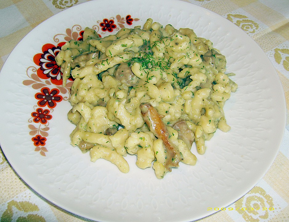 Spätzle -Pilz - Pfanne von Nicky0110 | Chefkoch.de