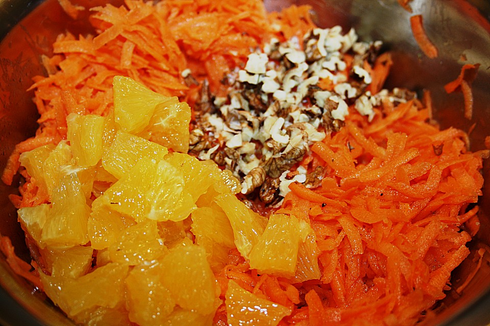 Orangen - Möhren - Salat von Revange | Chefkoch.de