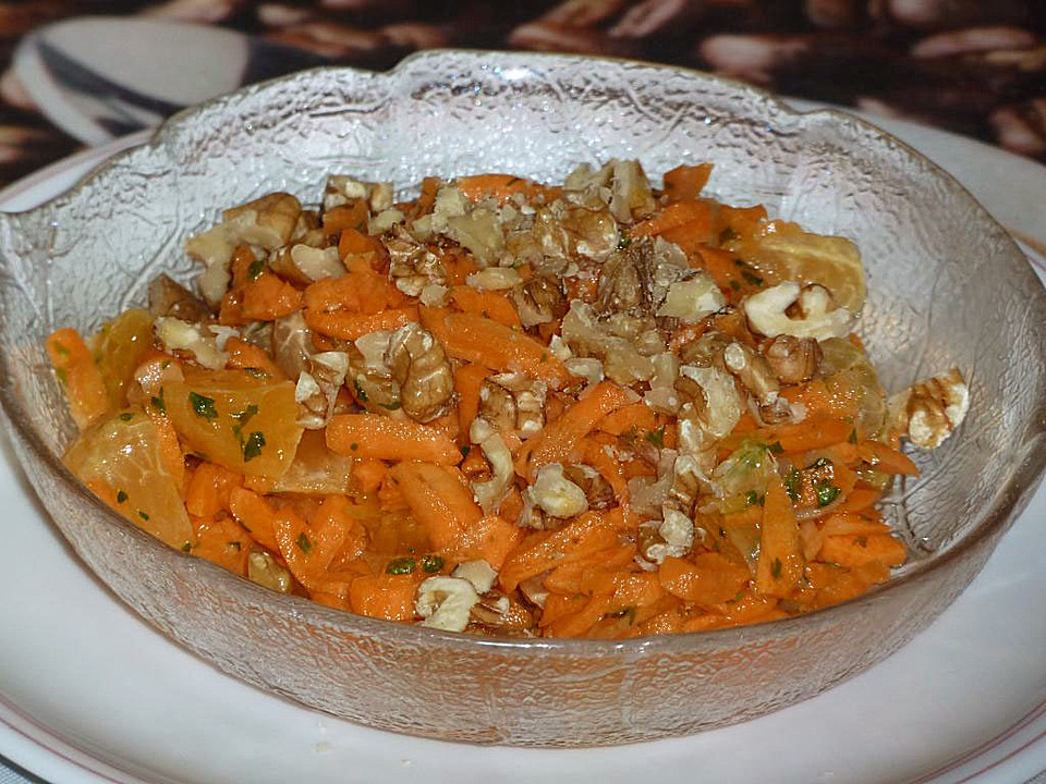 Orangen - Möhren - Salat von Revange | Chefkoch.de