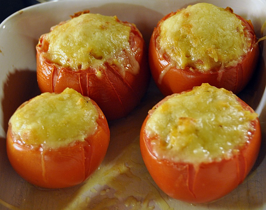 Gefüllte Tomaten mit Kartoffelpüree | Chefkoch.de